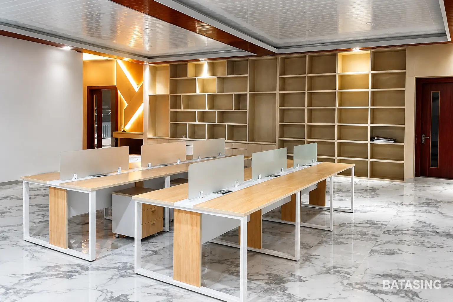 Interior ruang kerja BATASING