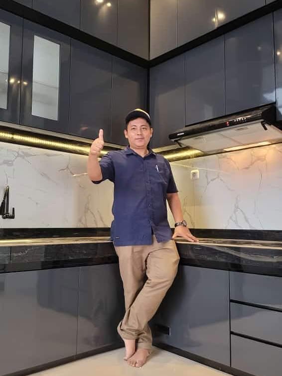 Portofolio kitchen set custom BATASING Lampung